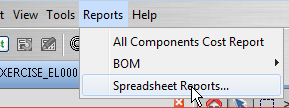 Generate a Spreadsheet Report in the aPriori UI